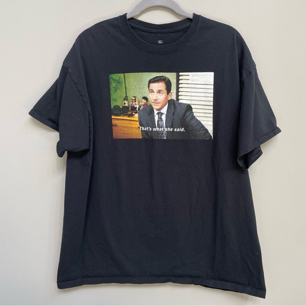THE OFFICE “That’s What She Said” Michael Scott Graphic Tee - Size XL